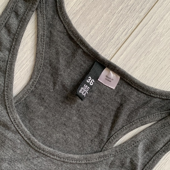 H&M Grey bodycon maxi dress - Picture 3 of 9